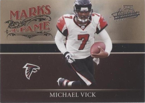 2006 Playoff Absolute Memorabilia Michael Vick #MF - 18