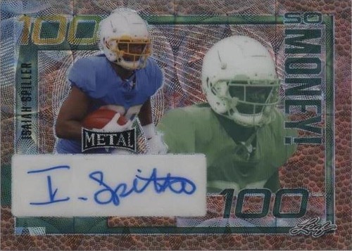 2023 Leaf Metal Isaiah Spiller #SM-IS1