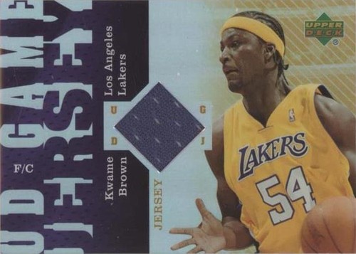 2006-07 UD Reserve - Kwame Brown #UD-KB