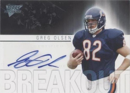 2007 Topps Performance Greg Olsen #BA-GO