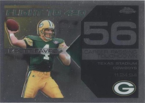 2007 Topps Chrome Brett Favre #BFC-BF56