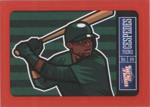 2013 Panini Triple Play - Yoenis Cespedes #18
