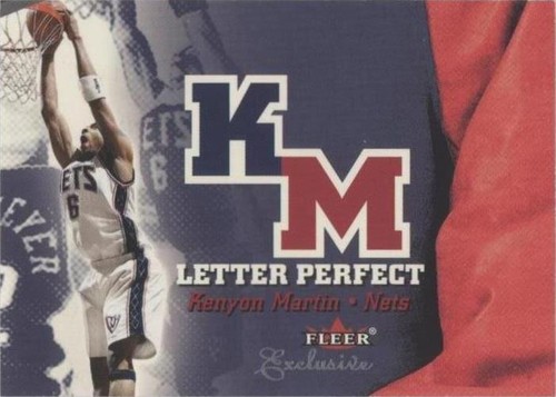 2001-02 Fleer Exclusive - Kenyon Martin #11 LP