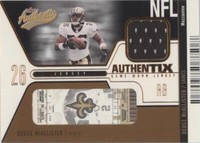 2004 Fleer Authentix Deuce McAllister #JA-DM2