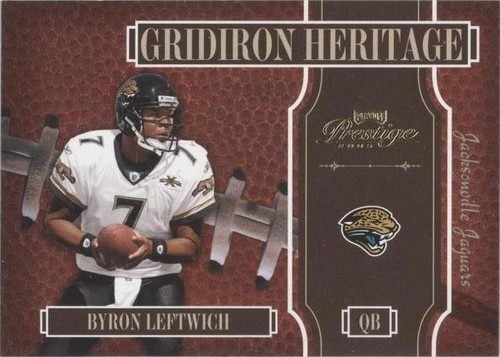 2005 Playoff Prestige Byron Leftwich #GH-3