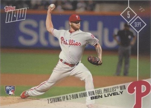 2017 Topps Now - Ben Lively #564
