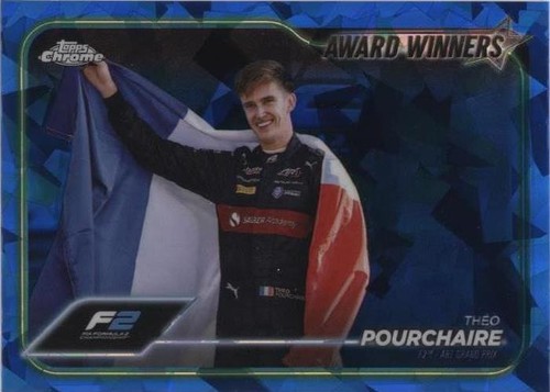 2024 Topps Chrome Sapphire Edition Formula 1 - Theo Pourchaire #185