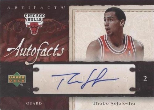 2007-08 Upper Deck Artifacts - Thabo Sefolosha #AF-TS
