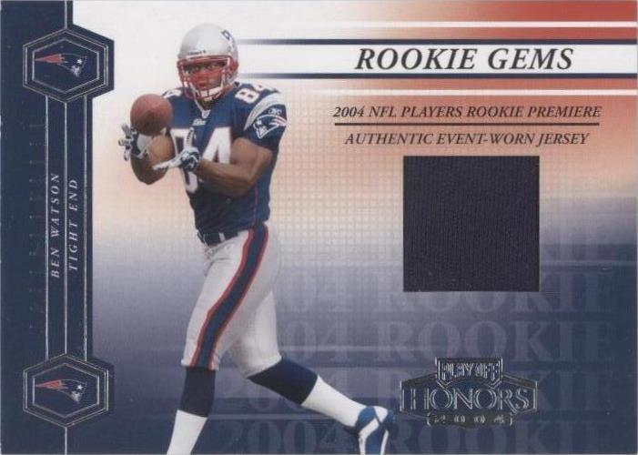 2004 Playoff Honors Ben Watson #222