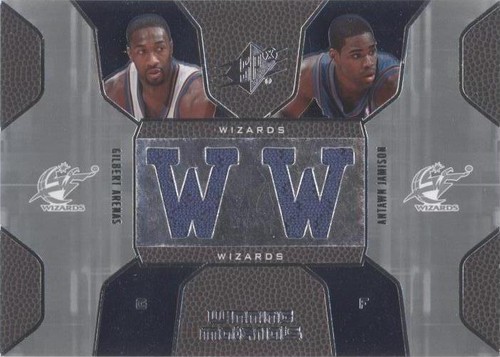 2007-08 SPx - Antawn Jamison/Gilbert Arenas #WMC-JA