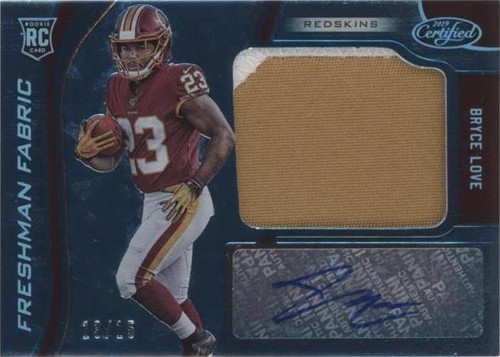 2019 Panini Certified Bryce Love #236