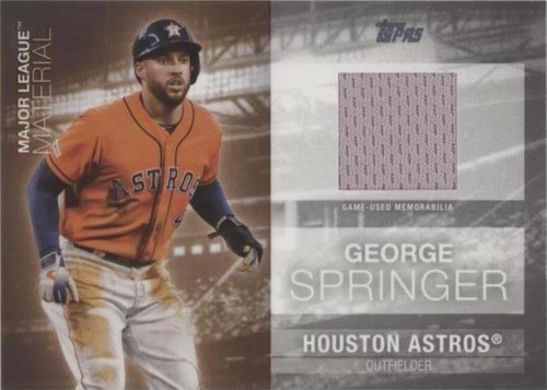 2020 Topps - George Springer #MLM-GS