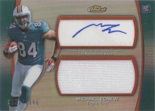 2012 Topps Finest Michael Egnew #AJR-ME