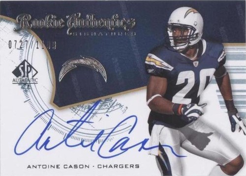 2008 SP Authentic Antoine Cason #204