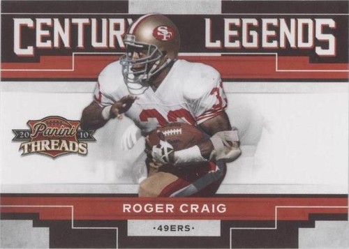2010 Panini Threads Roger Craig #13
