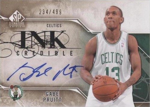2009-10 SP Signature Edition - Gabe Pruitt #I-GP