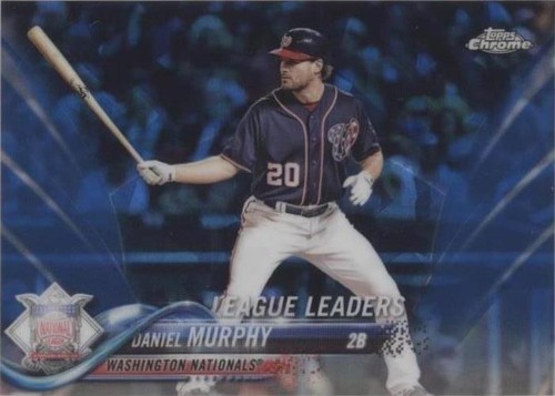 2018 Topps Chrome Sapphire Edition - Daniel Murphy #307