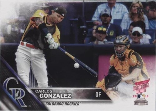 2016 Topps Update Series - Carlos Gonzalez #US218