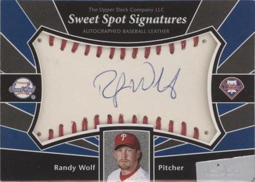 2004 Upper Deck Sweet Spot - Randy Wolf #SS-RW