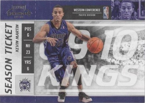 2009-10 Playoff Contenders - Kevin Martin #99