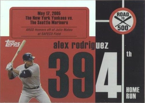 2007 Topps - Alex Rodriguez #ARHR394