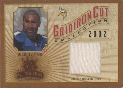 2002 Donruss Gridiron Kings Daunte Culpepper #GC-43
