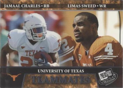 2008 Press Pass Jamaal Charles Limas Sweed #94