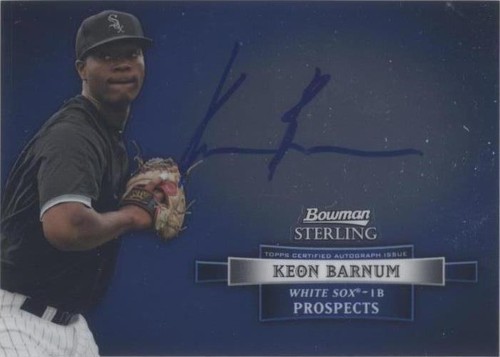 Keon Barnum Trading Cards