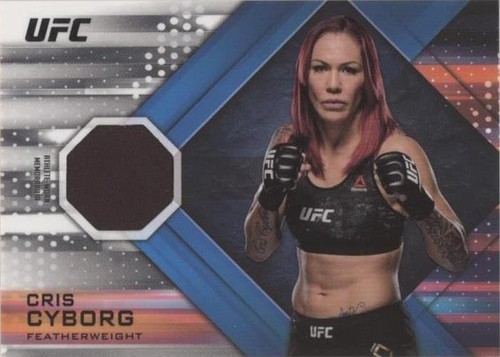 2019 Topps UFC Knockout - Cris Cyborg #KR-CJ