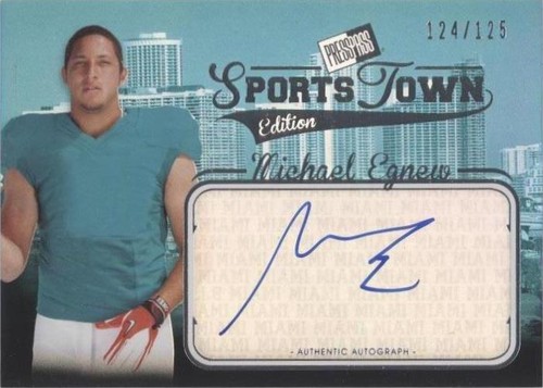 2012 Press Pass Sports Town Edition Autographs Michael Egnew #ST ME