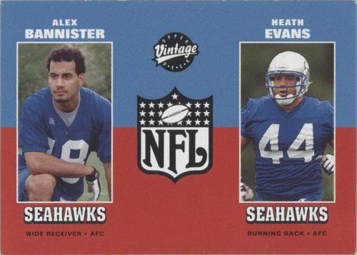 2001 Upper Deck Vintage Alex Bannister Heath Evans #274