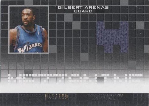 2007-08 Topps Luxury Box - Gilbert Arenas #MR-GA