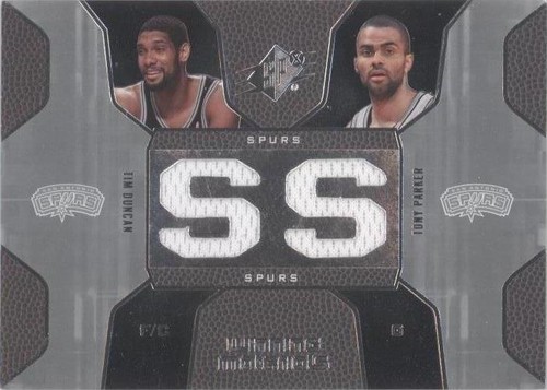 2007-08 SPx - Tony Parker/Tim Duncan #WMC-DP