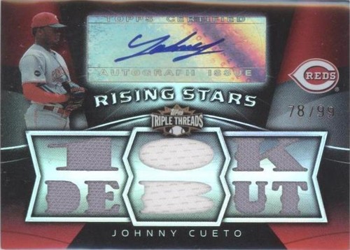 o340 未開封　アメティメット スターターセット 2016 Topps Triple Threads Amethyst /340 Johnny Cueto #77 | eBay