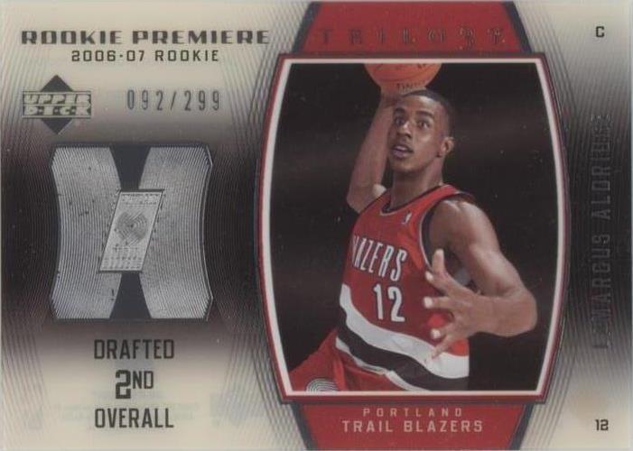 2006-07 Upper Deck Trilogy - LaMarcus Aldridge #96