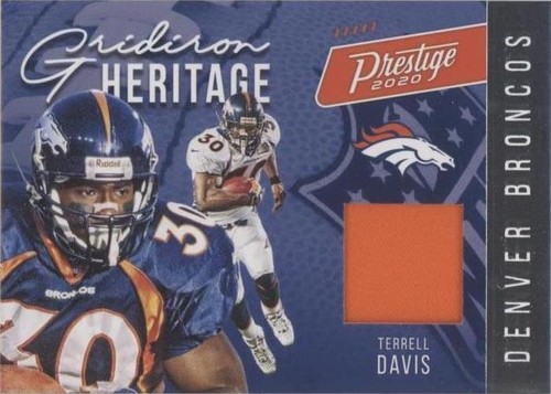 2020 Panini Prestige Terrell Davis #GH-TD