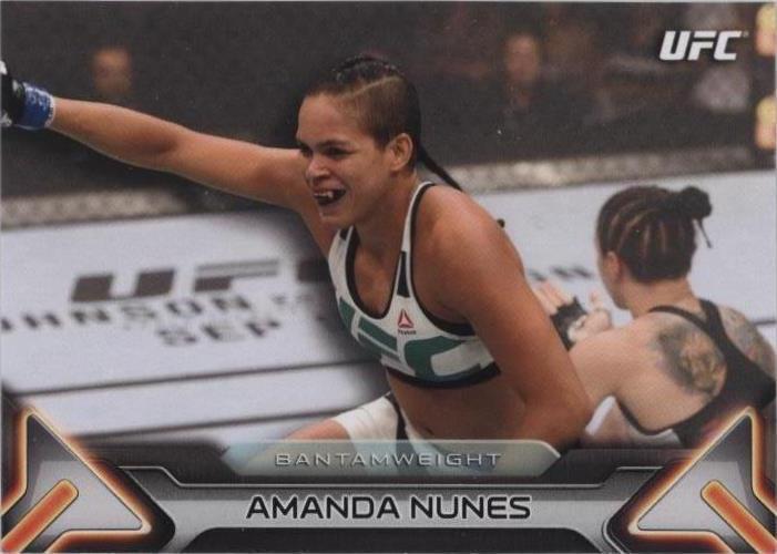 2016 Topps UFC Knockout - Amanda Nunes #91