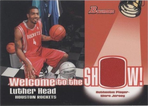 2005-06 Bowman Draft Picks & Prospects - Luther Head #WSR-LH