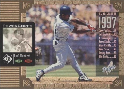 1998 Upper Deck Special F/X #70 Raul Mondesi Los Angeles
