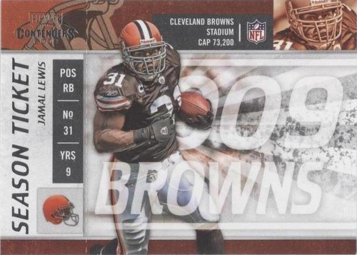 2009 Playoff Contenders Jamal Lewis #26