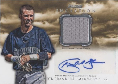 2013 Bowman Inception - Nick Franklin #AR-NF