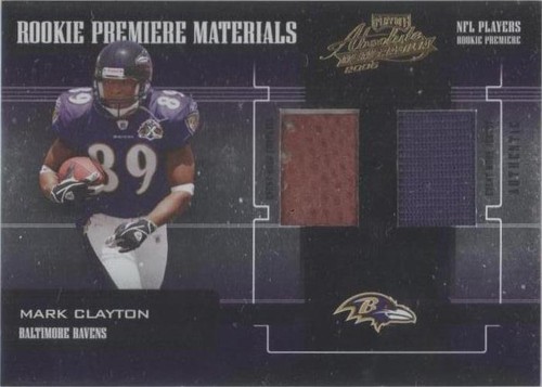 2005 Playoff Absolute Memorabilia Mark Clayton #222