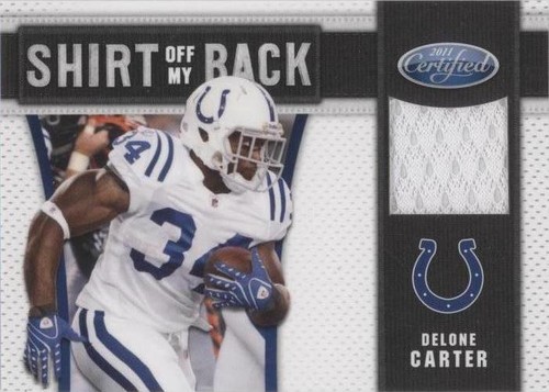 2011 Panini Certified Delone Carter #33