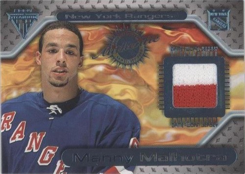 2000-01 Pacific Private Stock Titanium - Manny Malhotra #116