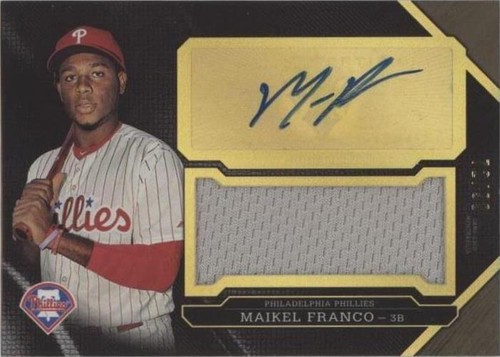 2016 Topps Triple Threads - Maikel Franco #UAJR-MF