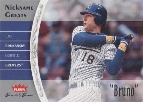 2006 Fleer Greats of the Game - Tom Brunansky #NG-TB