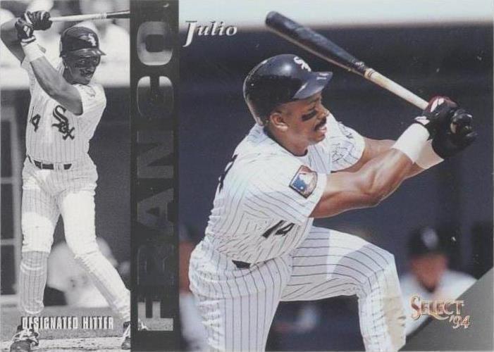 1994 Score Select - Julio Franco #288