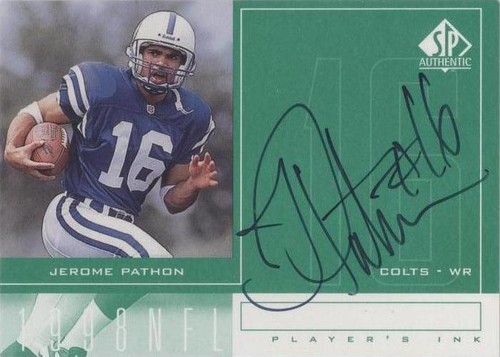 1998 SP Authentic Jerome Pathon #PA