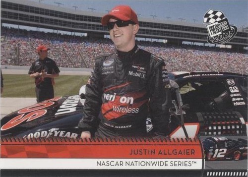 2009 Press Pass - Justin Allgaier #156
