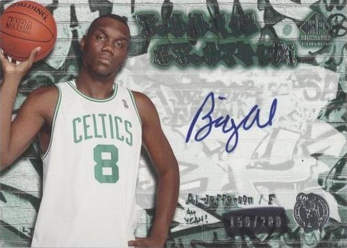 2004-05 SP Signature Edition - Al Jefferson #RG-AJ